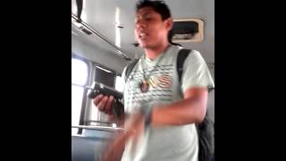 Rap en el camion de Toluca ciudad estado de mexico