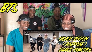 BTS 'Silver Spoon (Baepsae)' mirrored Dance Practice - REACTION