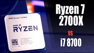 Ryzen 2700x vs core i7 8700 - тестирование в играх и стриминге