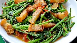 นายแทนเข้าครัว 089 | ผัดหมูกรอบยอดฟักแม้ว | เมนูง่ายๆที่ใครๆก็ทำได้ | สไตล์นายแทน