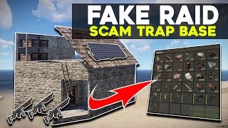 RUST *FAKE RAID* SCAM TRAP FARM - Rust Electric Trap Base