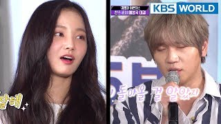 K will sings "Now I wish it would be like that " by Lena Park [Happy Together/2018.03.22]