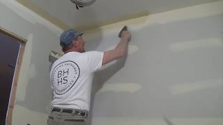 Day 5: Skim Coat Inside Drywall Corners and Seams