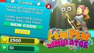 ?NEW CODE? | Pew Pew Simulator | Roblox