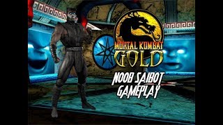 Mortal Kombat Gold (Dreamcast) - Noob Saibot Gameplay (Bio/Ending en Español) 720p60