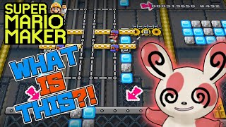 WHAT IS THIS?! - Super Mario Maker - Super Expert with Oshikorosu.