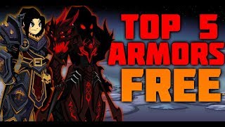 =AQW=TOP 5 ARMORS FREE (BOSS DROP)