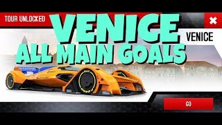 Asphalt 8 2018 McLaren X2 championship Venice all main goals