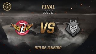 SKT x G2 (Final - Jogo 2) - MSI 2017