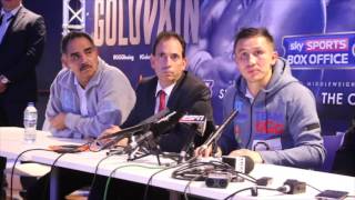GENNADY GOLOVKIN v KELL BROOK - FULL & UNCUT POST FIGHT PRESS CONFERENCE / GGG-BROOK