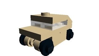Lego Mini HMMWV Instructions