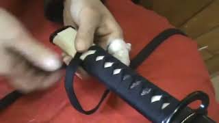 Как сделать ручку Катаны