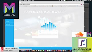 Creating a Music Website | Adding SoundCloud and Edge Animate | Adobe Muse CC | Muse For You