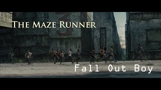 Бегущий в Лабиринте/The Maze Runner X Fall Out Boy / Клип-нарезка