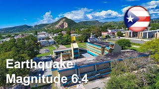 Earthquake Damage in Guanica, Puerto Rico Magnitude 6.4