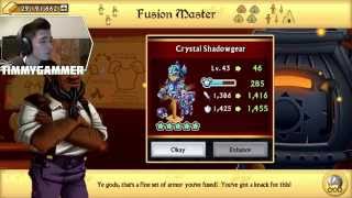 Knights and Dragons - Completing Heroic Mode! Power Leveling Crystal Shadowgear!