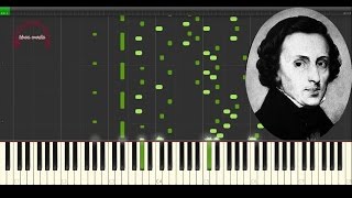Trois Valses, Op 70 - 2 Tempo giusto in F - Frederic Chopin [Piano Tutorial] (Synthesia)