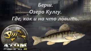Atom Fishing II - Берш. Озеро Кулгу. Где, как и на что ловить.