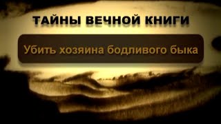 Убить хозяина бодливого быка. Мишпатим, передача 4