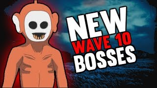 NEW WAVE 10 BOSSES!! | Slendytubbies 3 Survival