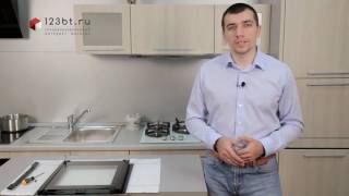 Как разобрать и помыть дверь духового шкафа изнутри?