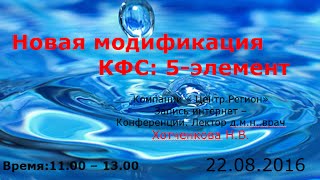 Новая модификация КФС: 5-элемент. Хотченкова Н.В.