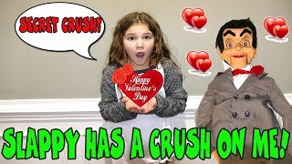Slappy Has A Crush On Me?!?! Slappy Valentines Day Part 1