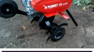 Культиватор Pubert ECO MAX 55 HC2 - предпродажный запуск и работа