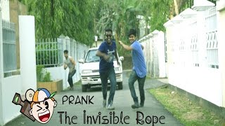 Prank Invisible Rope in Moulvibazar | Bangladesh | Rasel & jumon
