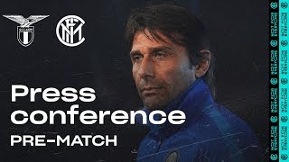 LAZIO vs INTER | Antonio Conte Pre-Match Press Conference LIVE ?⚫? [SUB ENG]