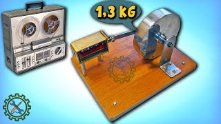 Самодельный СОЛЕНОИДНЫЙ, ЭЛЕКТРОМАГНИТНЫЙ ДВИГАТЕЛЬ / Making a Solenoid Engine
