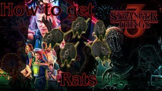 How to get the Rats for Stranger Things 3 Puzzle Event (ROBLOX)