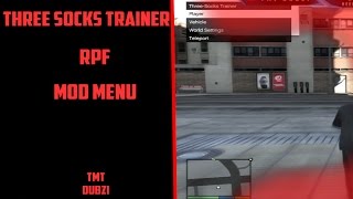 GTA V 1.24 Mod Menu - Three Socks Trainer - PS3