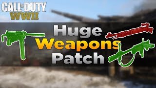 Huge CoD WW2 Patch! (FG 42 Buffed, Grease Gun, KAR98K, & More)
