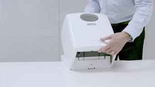 Système d'Essuie-Mains Roulés Kleenex® - Chargement et Entretien du Distributeur