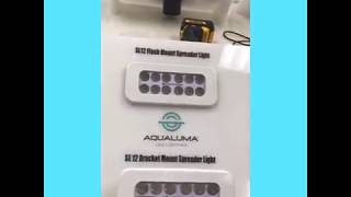 Custom White Acrylic Displays for Tides Marine