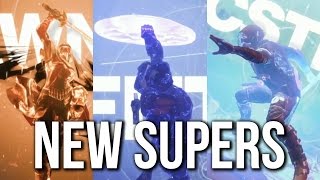 Destiny 2 - New Super Moves | Dawnblade, Sentinel & Arcstrider