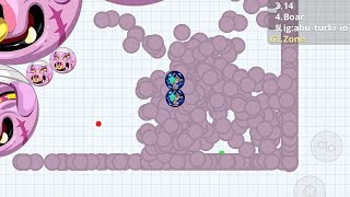 MERGING IN MASS PILE + INSANE REVENGE (Agar.io Mobile Gameplay)