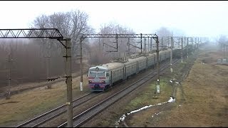ВЛ80т-1394 (нечётный грузовый) и ЭР9М-541 (818 Киев - Ворожба)