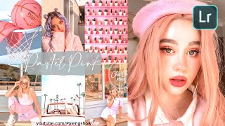 Pastel Pink Preset | Free Lightroom Mobile Preset Tutorial 2019 | Polengshow