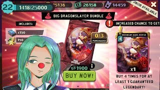 Dragonslayer Red Pack Opening! 26k Cash