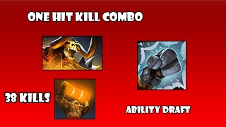 One Hit Kill Combo | DotA 2 Ability Draft