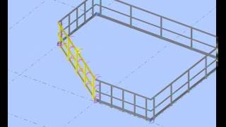 Tekla Structures. Плагин "Ограждение".