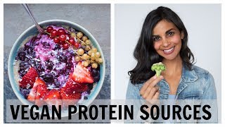 HOW DO VEGANS GET PROTEIN? | top vegan protein sources