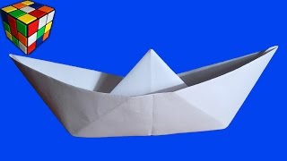 Как сделать кораблик из бумаги. Кораблик оригами своими руками. Поделки оригами