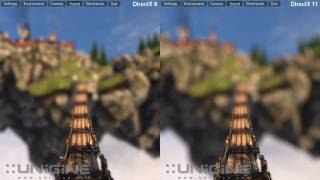 Heaven Benchmark v1.0 DX9 vs DX11 comparison