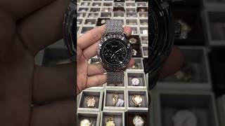 GUESS Watch Men's Stainless Steel Mesh Bracelet Watch U0965G1
