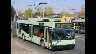 Троллейбус Минска БКМ-221,борт.№ 4687,марш.48 (27.06.2019)