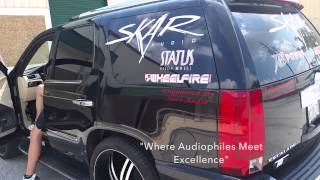 Skar Audio Escalade on 21,000 WATTS!! (12) ZVX-15" Subwoofers
