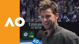Dominic Thiem: "I couldn't be happier!" | Australian Open 2020 On-Court Interview R4